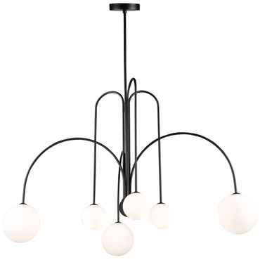 Comet Chandelier | Artcraft at Lightology Comet Chandelier