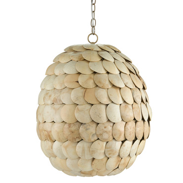 Buko Pendant | Currey and Company at Lightology Buko Pendant