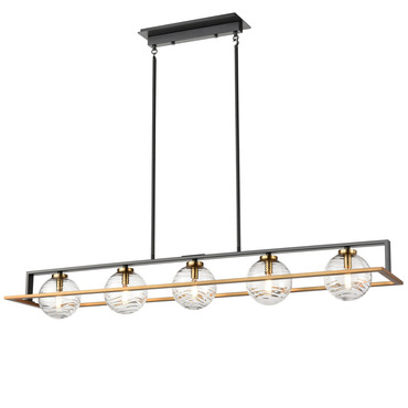 Tropea Linear Pendant | DVI Lighting at Lightology Tropea Linear Pendant