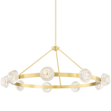 Barclay Chandelier | Hudson Valley Lighting at Lightology Barclay Chandelier