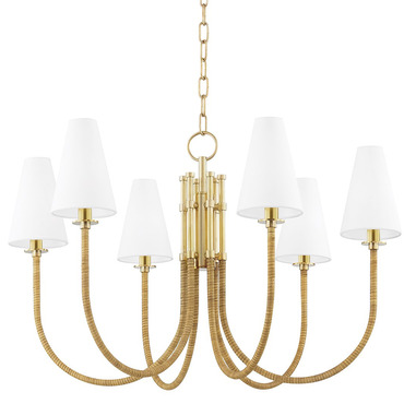 Ripley Chandelier | Hudson Valley Lighting at Lightology Ripley Chandelier