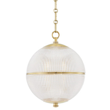 Sphere No. 3 Pendant | Hudson Valley Lighting at Lightology Sphere No. 3 Pendant