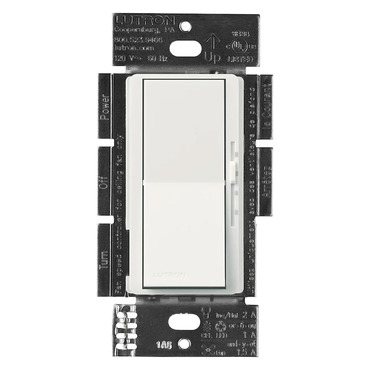 Diva Light Switch / 3-Speed Fan Control | Lutron at Lightology Diva Light Switch / 3-Speed Fan Control