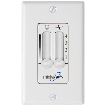 WC110L 4-Speed Fan / Light Wall Control
