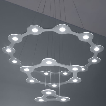 Flat Saturn Pendant | Lumen Center Italia at Lightology Flat Saturn Pendant
