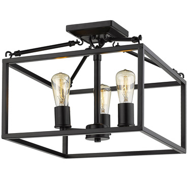 Wesson Semi Flush Ceiling Light