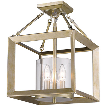 Smyth Convertible 3-Light Chandelier