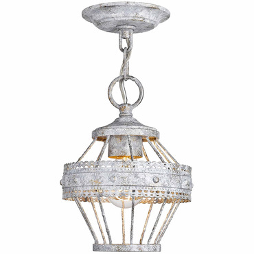 Ferris Convertible Pendant / Semi Flush Ceiling Light