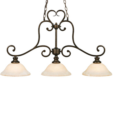 Heartwood Linear Pendant