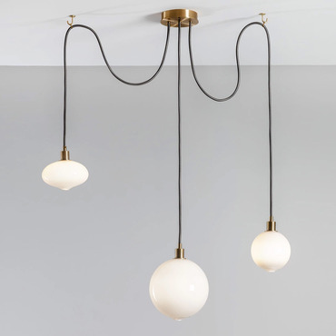 Drape Composition 2 Pendant | SkLO at Lightology Drape Composition 2 Pendant