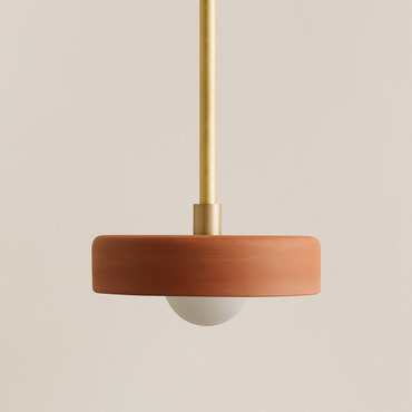 Ceramic Disc Orb Pendant | In Common With at Lightology Ceramic Disc Orb Pendant