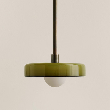 Disc Orb Pendant | In Common With at Lightology Disc Orb Pendant