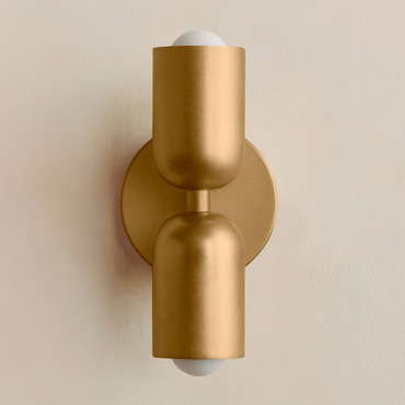 Brass Up Down Slim Wall Sconce
