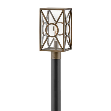 Brixton 120V Outdoor Post / Pier Mount | Hinkley Lighting at Lightology Brixton 120V Outdoor Post / Pier Mount