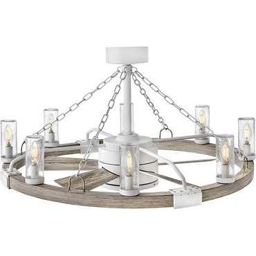 Sawyer Fandelier Smart Ceiling Fan | Hinkley Lighting at Lightology Sawyer Fandelier Smart Ceiling Fan
