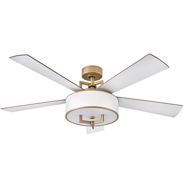 Hampton Smart Ceiling Fan with Light | Hinkley Lighting at Lightology Hampton Smart Ceiling Fan with Light