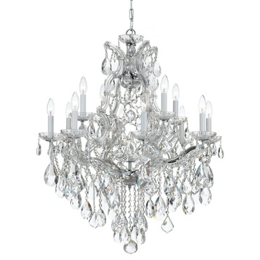 Maria Theresa Chandelier | Crystorama at Lightology Maria Theresa Chandelier