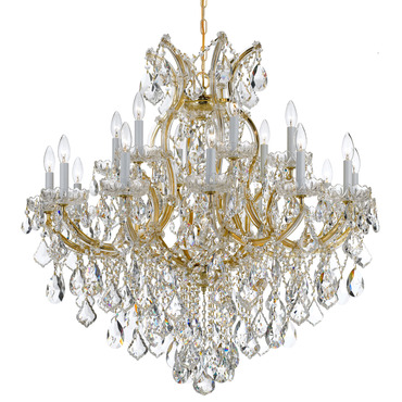 Maria Theresa Elegant Chandelier | Crystorama at Lightology Maria Theresa Elegant Chandelier