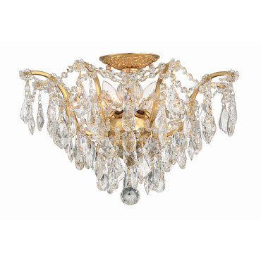 Filmore Semi Flush Ceiling Light | Crystorama at Lightology Filmore Semi Flush Ceiling Light