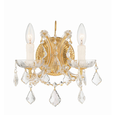 Maria Theresa Cup Wall Sconce | Crystorama at Lightology Maria Theresa Cup Wall Sconce