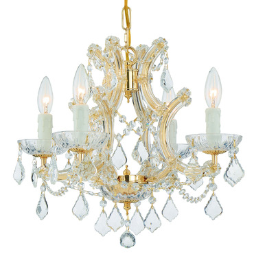 Maria Theresa Dish Chandelier | Crystorama at Lightology Maria Theresa Dish Chandelier