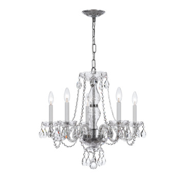 Traditional Crystal Stem Chandelier