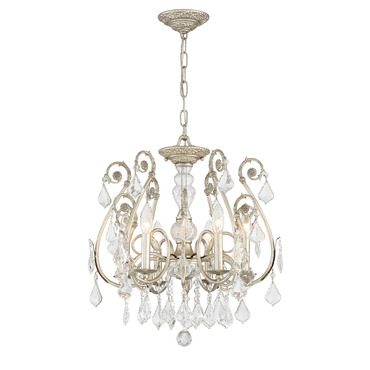 Regis Bowl Chandelier | Crystorama at Lightology Regis Bowl Chandelier