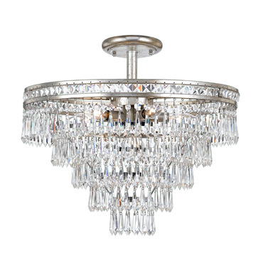 Mercer Semi Flush Ceiling Light | Crystorama at Lightology Mercer Semi Flush Ceiling Light