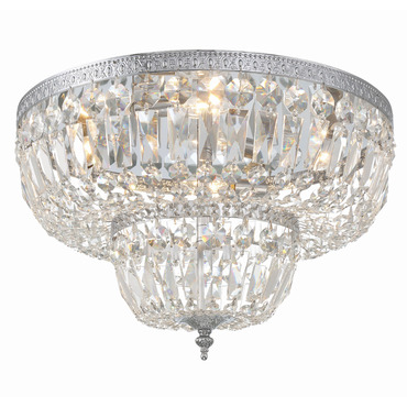 Crystorama Dual Ceiling Flush Light
