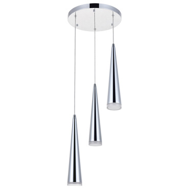 Fantasia Multi Light Pendant | Elegant Lighting at Lightology Fantasia Multi Light Pendant