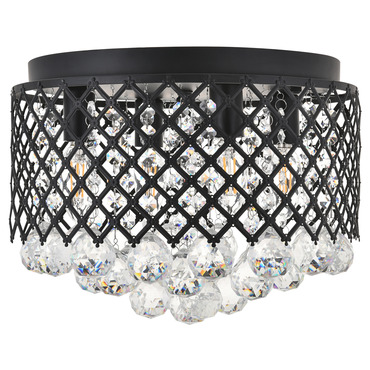 Tully Flush Ceiling Light Fixture | Elegant Lighting at Lightology Tully Flush Ceiling Light Fixture