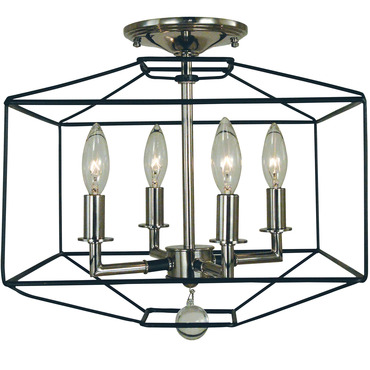 Isabella Convertible Chandelier | Framburg at Lightology Isabella Convertible Chandelier