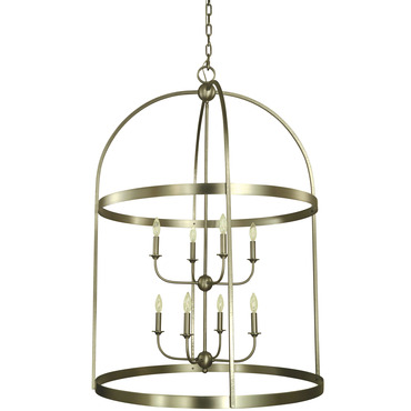 Heidelberg Cage Chandelier | Framburg at Lightology Heidelberg Cage Chandelier