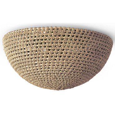 Green Oaks Flush Ceiling Light Fixture