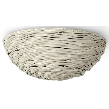 Wisteria Flush Ceiling Light | Palecek at Lightology Wisteria Flush Ceiling Light