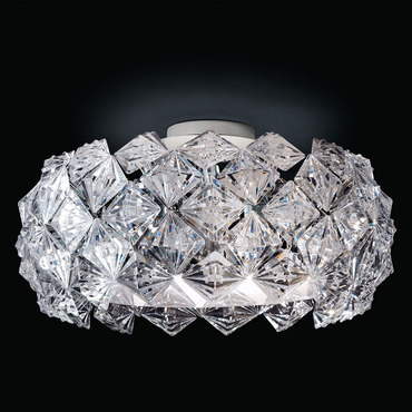 Prisma Semi Flush Mount | Patrizia Volpato at Lightology Prisma Semi Flush Mount