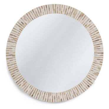Multi Tone Bone Mirror | Regina Andrew at Lightology Multi Tone Bone Mirror