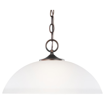 Geary Dome Pendant | Generation Lighting at Lightology Geary Dome Pendant