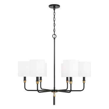 Beckham 6-Light Chandelier | Capital Lighting at Lightology Beckham 6-Light Chandelier