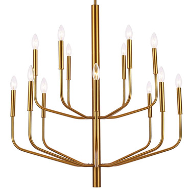Eleanor Tiered Chandelier | Dainolite at Lightology Eleanor Tiered Chandelier