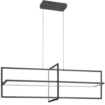 Hildegard Linear Chandelier | Dainolite at Lightology Hildegard Linear Chandelier