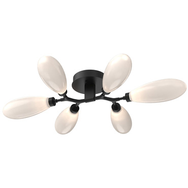 Fiori Semi Flush Ceiling Light | Hammerton Studio at Lightology Fiori Semi Flush Ceiling Light