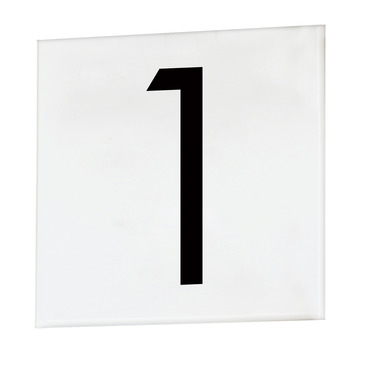 Address Square Tile - Clean | Maxim Lighting at Lightology Address Square Tile - Clean