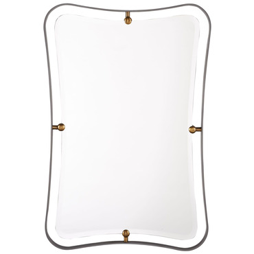 Janey Hourglass Mirror | Arteriors Home at Lightology Janey Hourglass Mirror