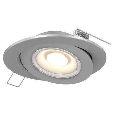 Pivot Round Color-Select Flat Gimbal Recessed Downlight