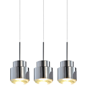 Cupallo Linear Multi Light Pendant | David Pompa at Lightology Cupallo Linear Multi Light Pendant