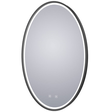Brilliance Oval Lighted Mirror | Electric Mirror at Lightology Brilliance Oval Lighted Mirror