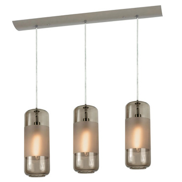 Hermosa Linear Multi-Light Pendant | AFX at Lightology Hermosa Linear Multi-Light Pendant