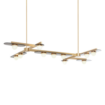 Modulo Grid Chandelier | CTO Lighting at Lightology Modulo Grid Chandelier