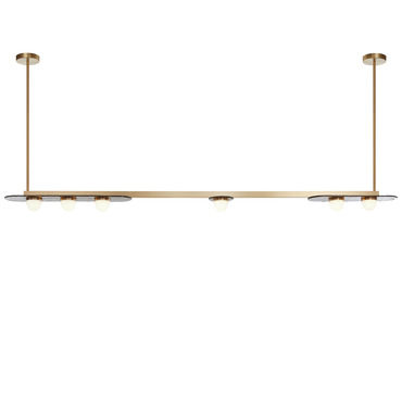 Modulo Horizontal Chandelier | CTO Lighting at Lightology Modulo Horizontal Chandelier